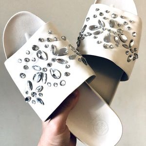Tory Burch Gemstone Slides